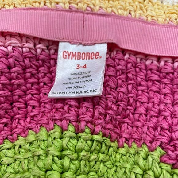 Gymboree 100% Paper Multi-Color Colorful Hat 3-4 - Picture 3 of 6